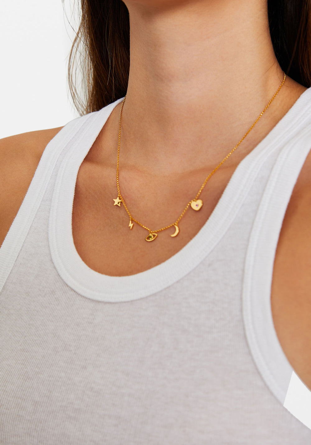ASTRO TRAVEL NECKLACE GOLD