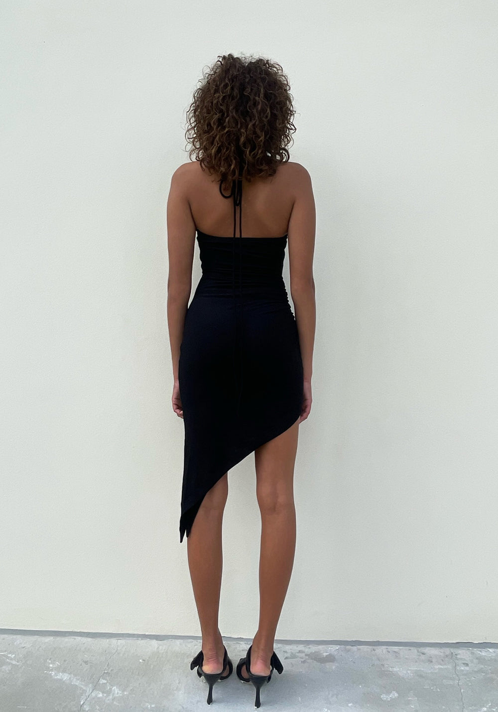 STRAP DRESS BLACK