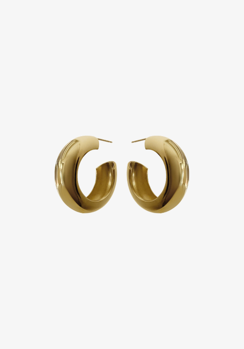 CUSP HOOPS GOLD