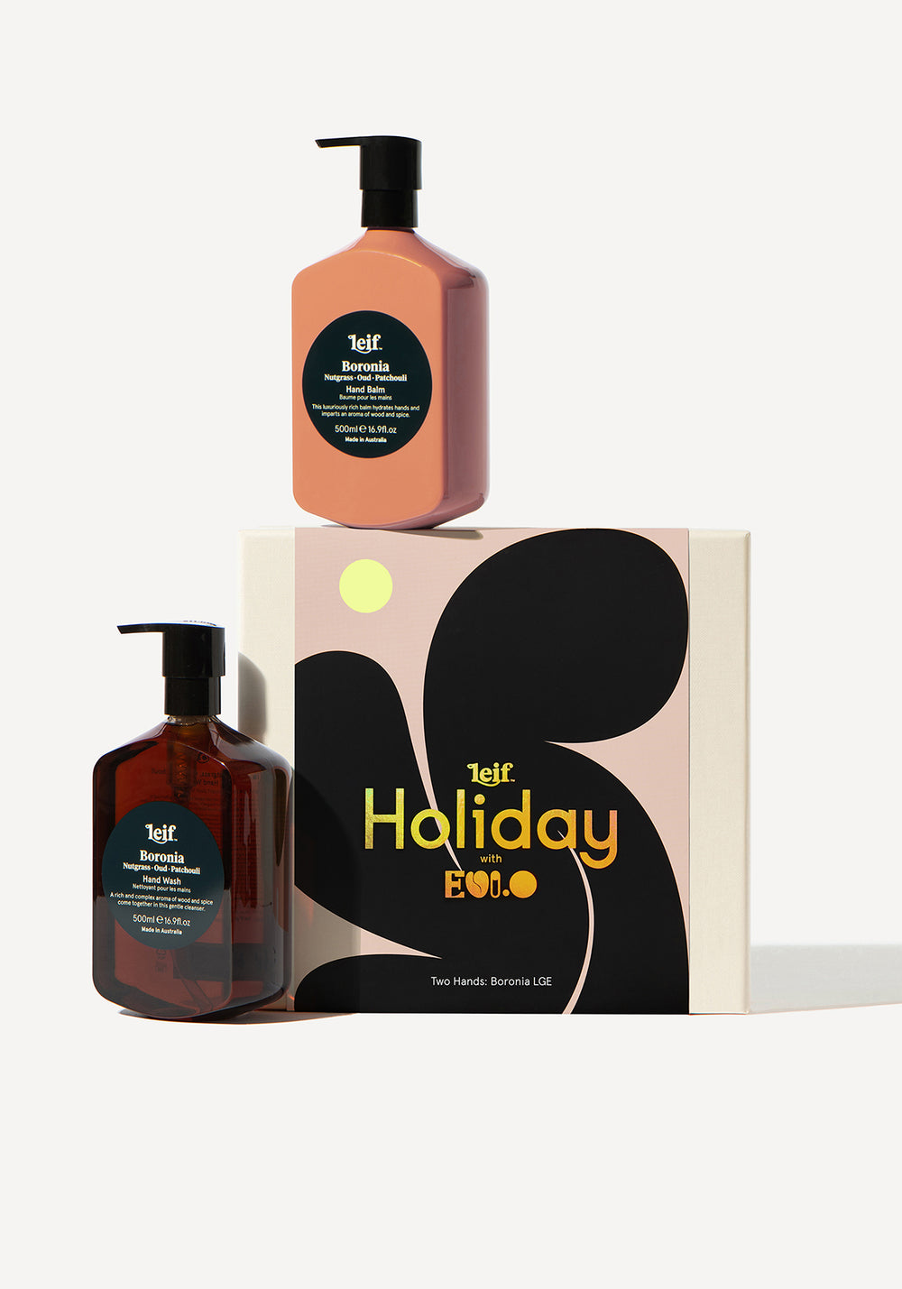 LIMITED EDITION HOLIDAY WITH EVI O TWO HANDS BORONIA