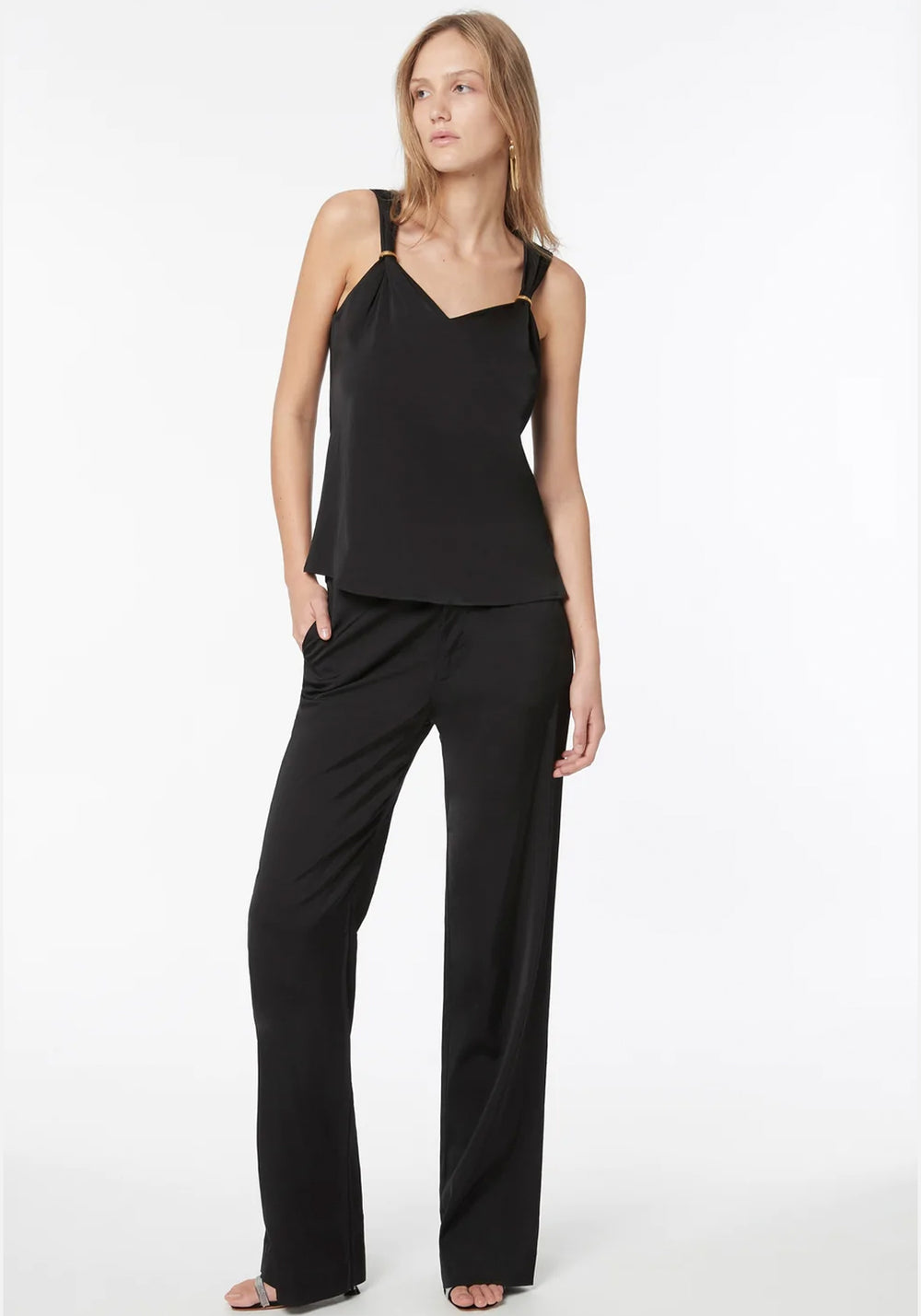 FACE TO FACE CAMI BLACK