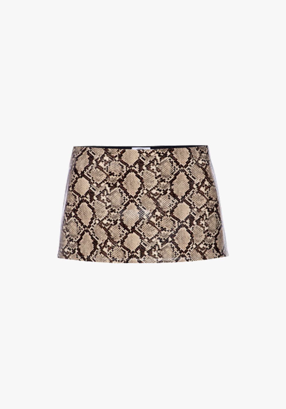 FIG SKIRT BEIGE PYTHON