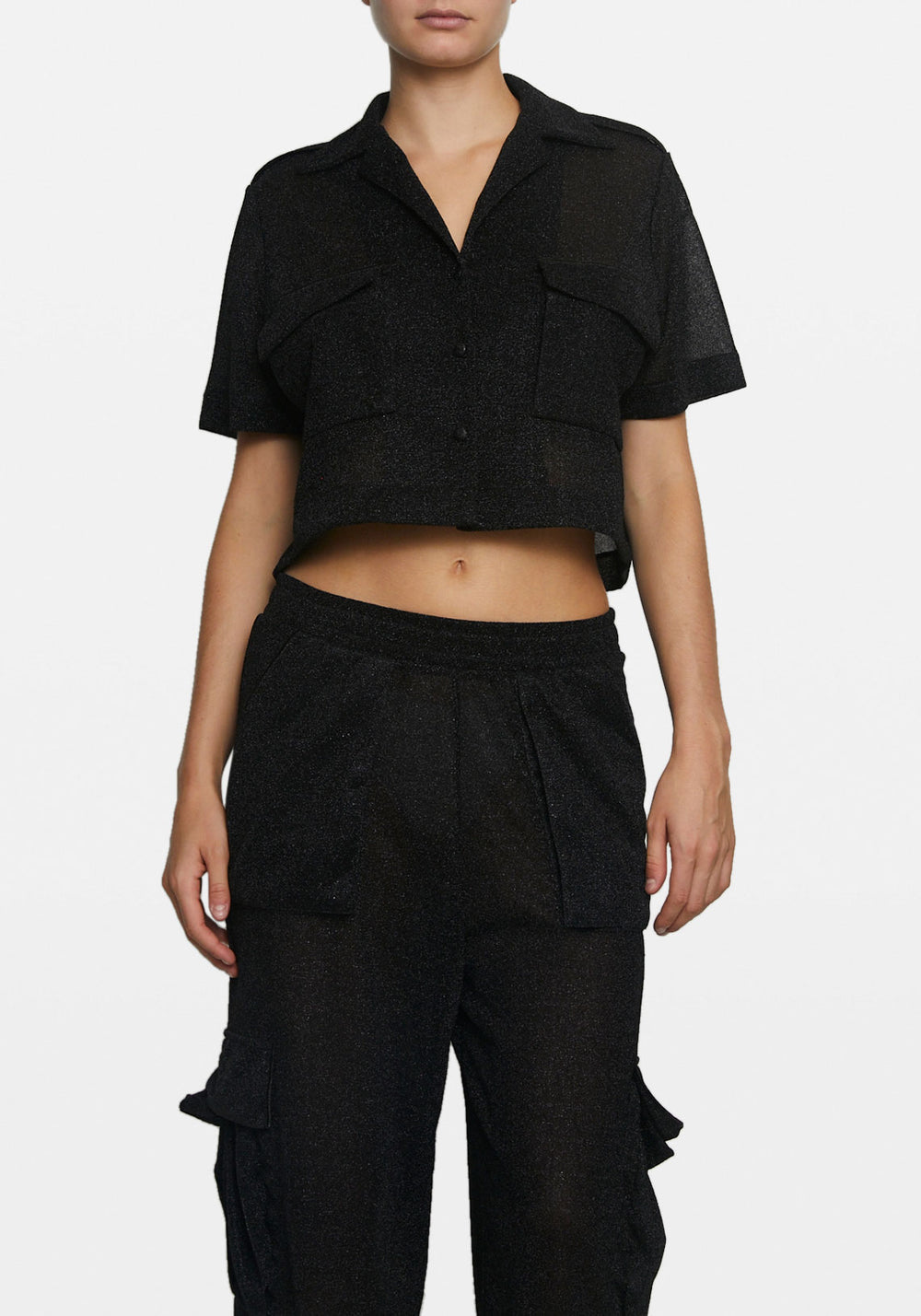Lumiere Bowling Shirt Pockets