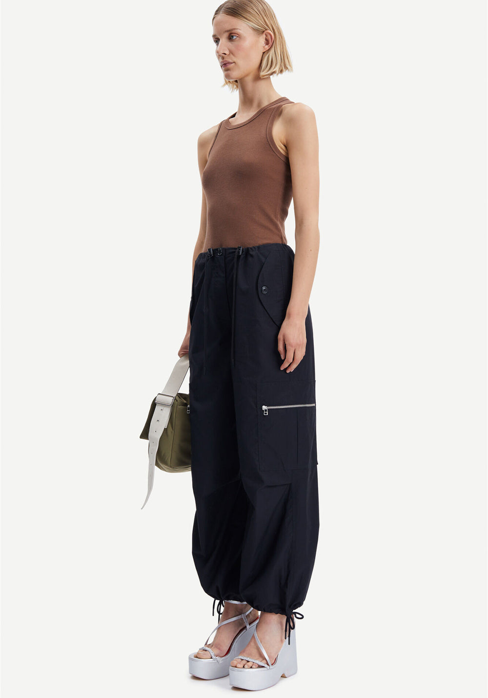 CHI TROUSERS CAVIAR