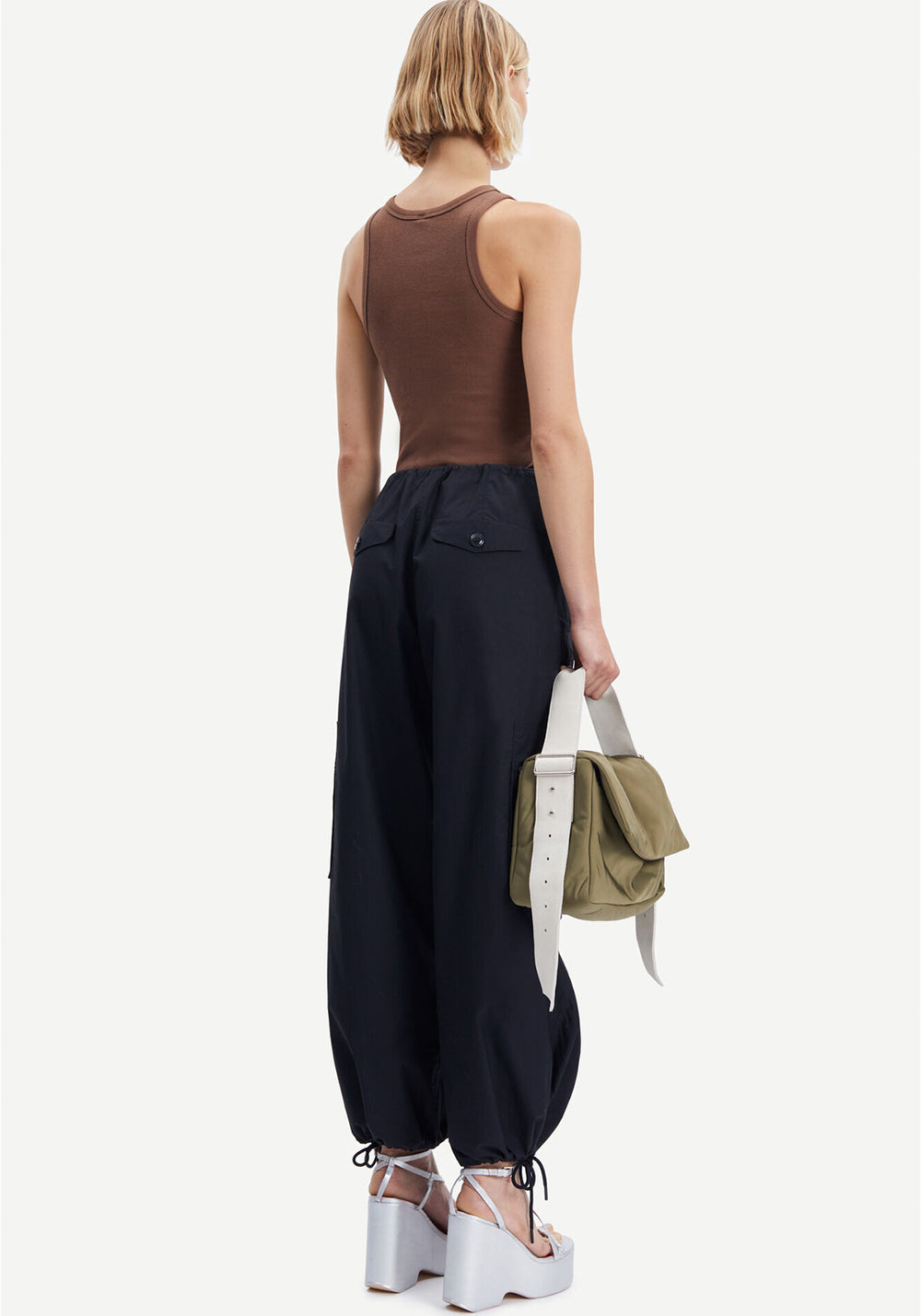 CHI TROUSERS CAVIAR