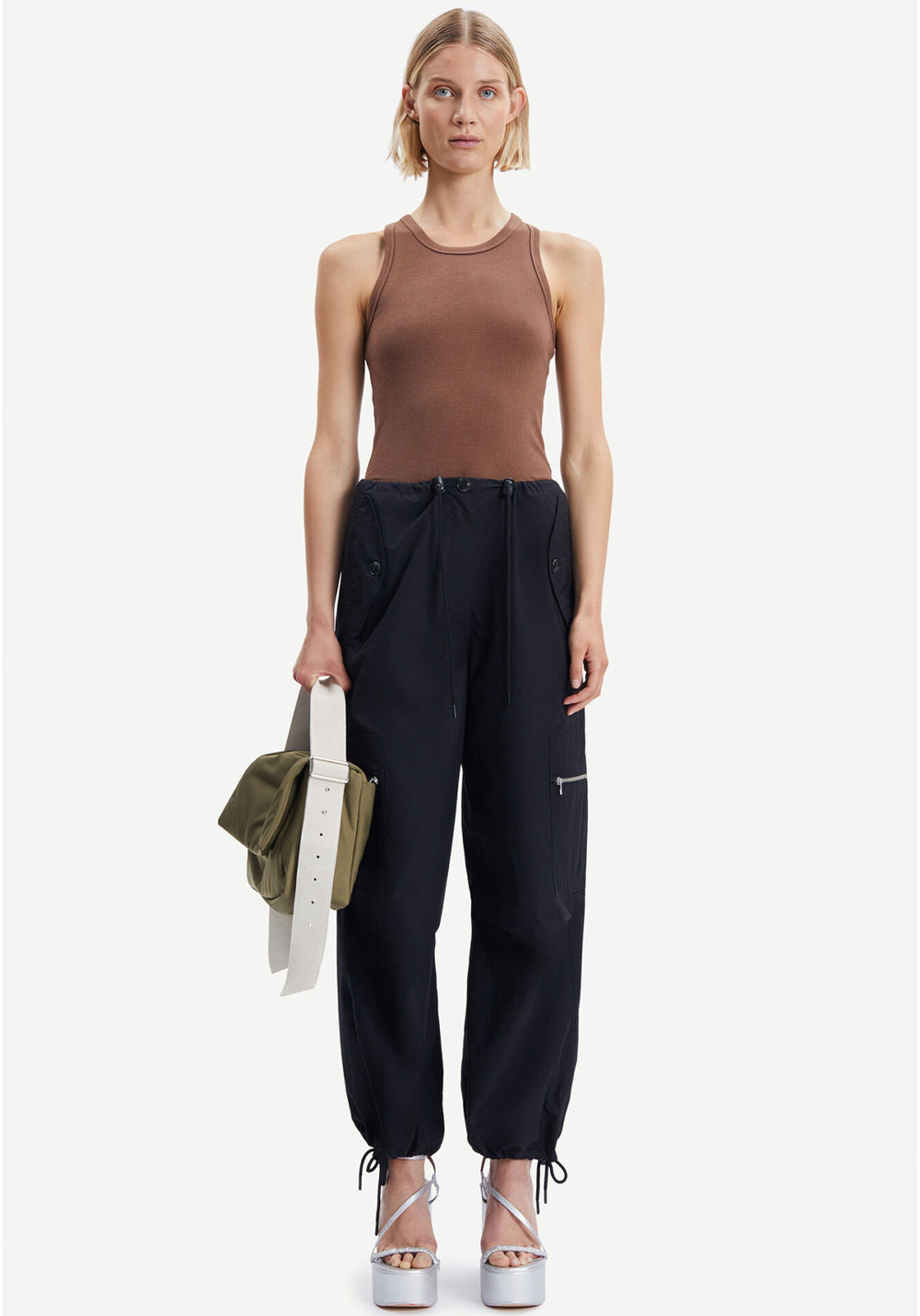CHI TROUSERS CAVIAR