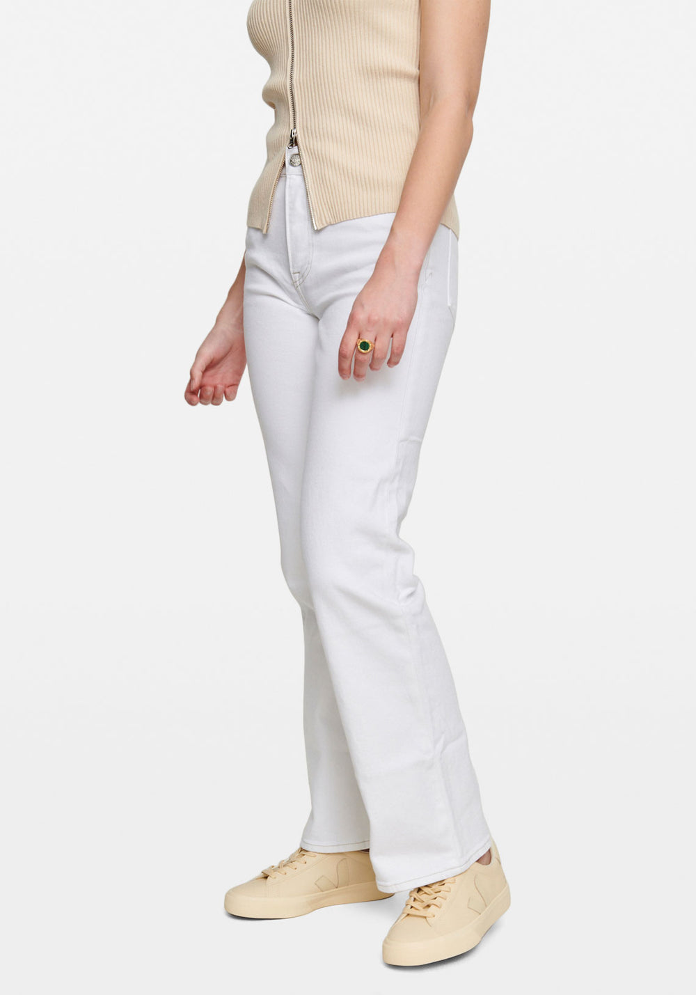 Riley Jeans White