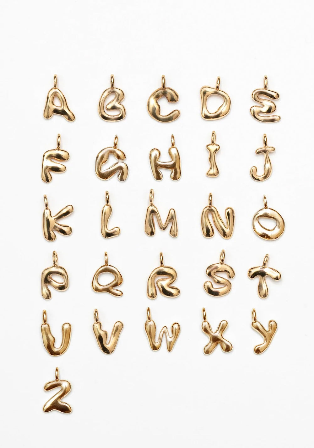 ALPHABET NECKLACE N