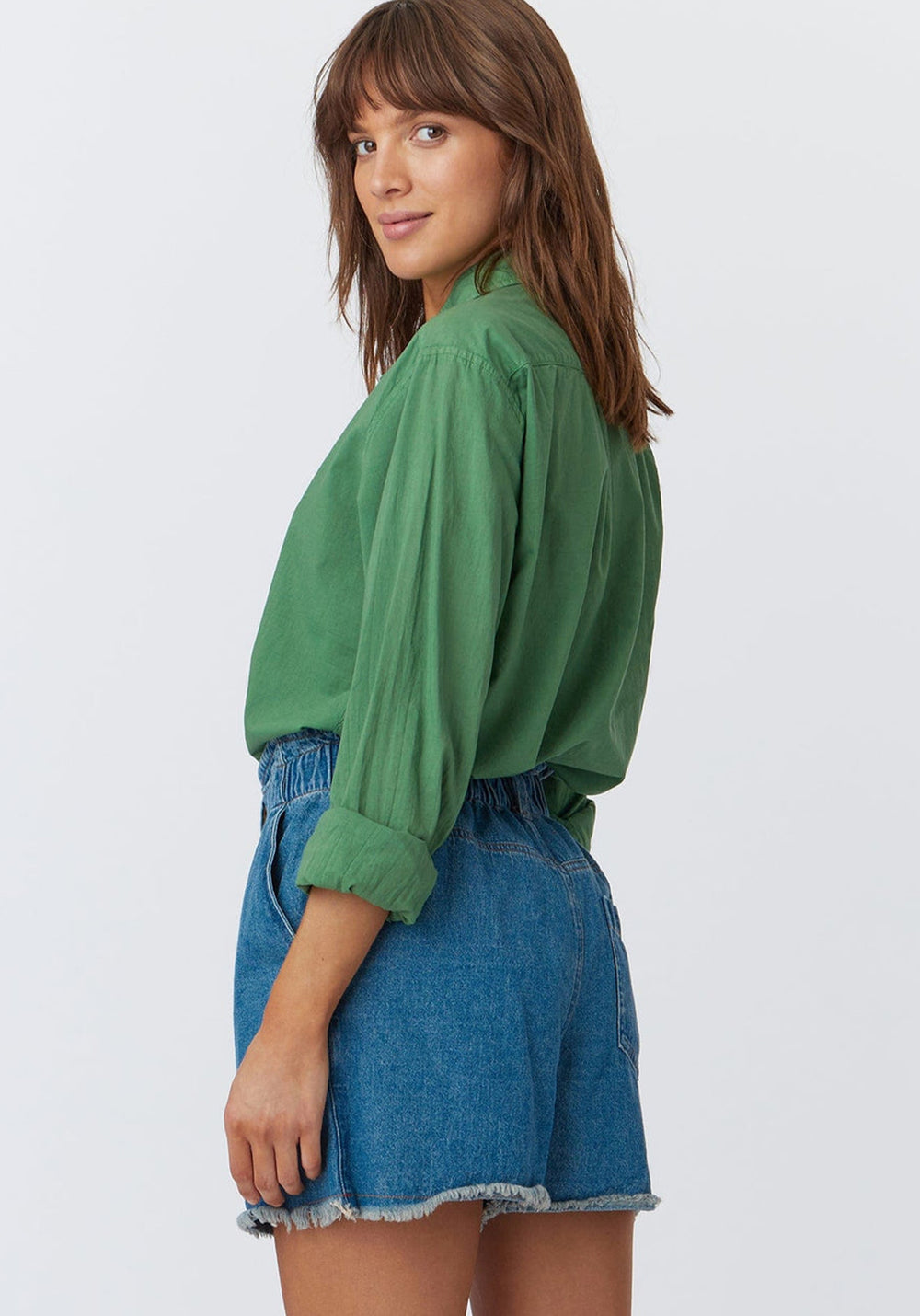 BEAU SHIRT ELM GREEN