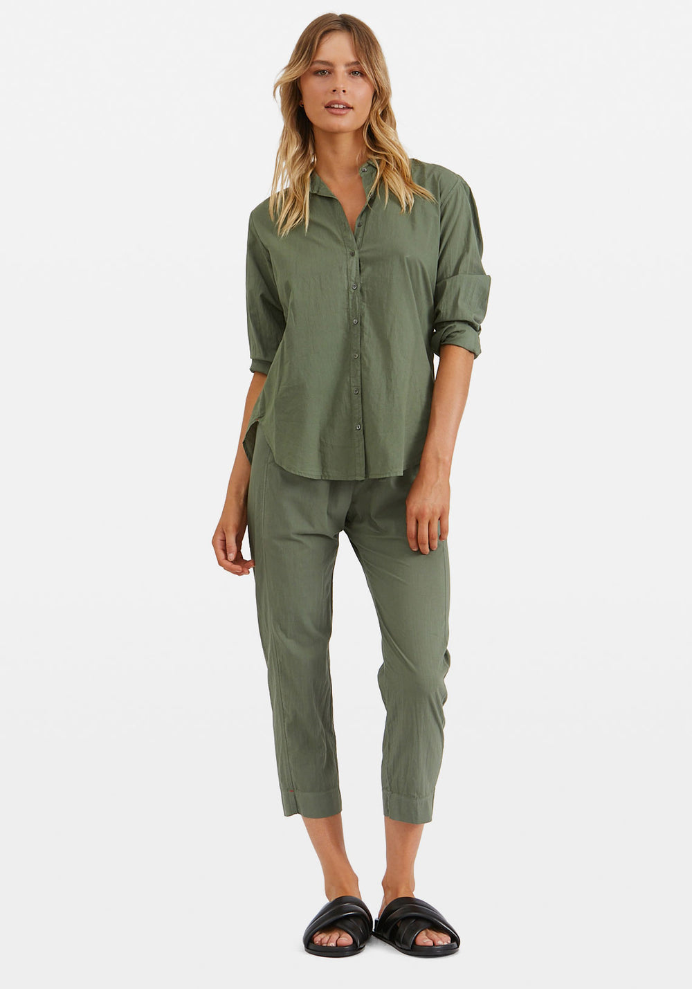BEAU SHIRT DARK SAGE